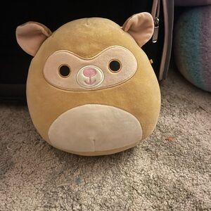 Squishmallows Tan and Cream Bear Plush